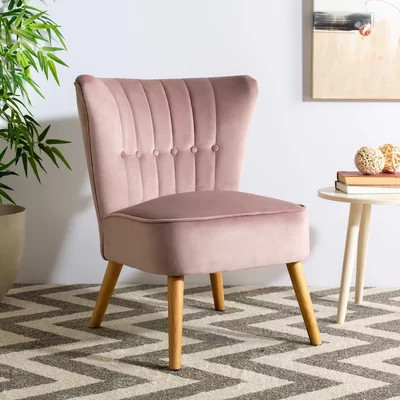 Velveteen 25.6Cm Wide Velvet Side Chair | Wayfair North America