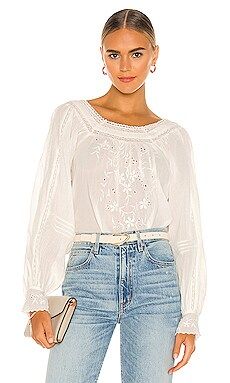 Free People Faraway Fields Top in Ivory from Revolve.com | Revolve Clothing (Global)