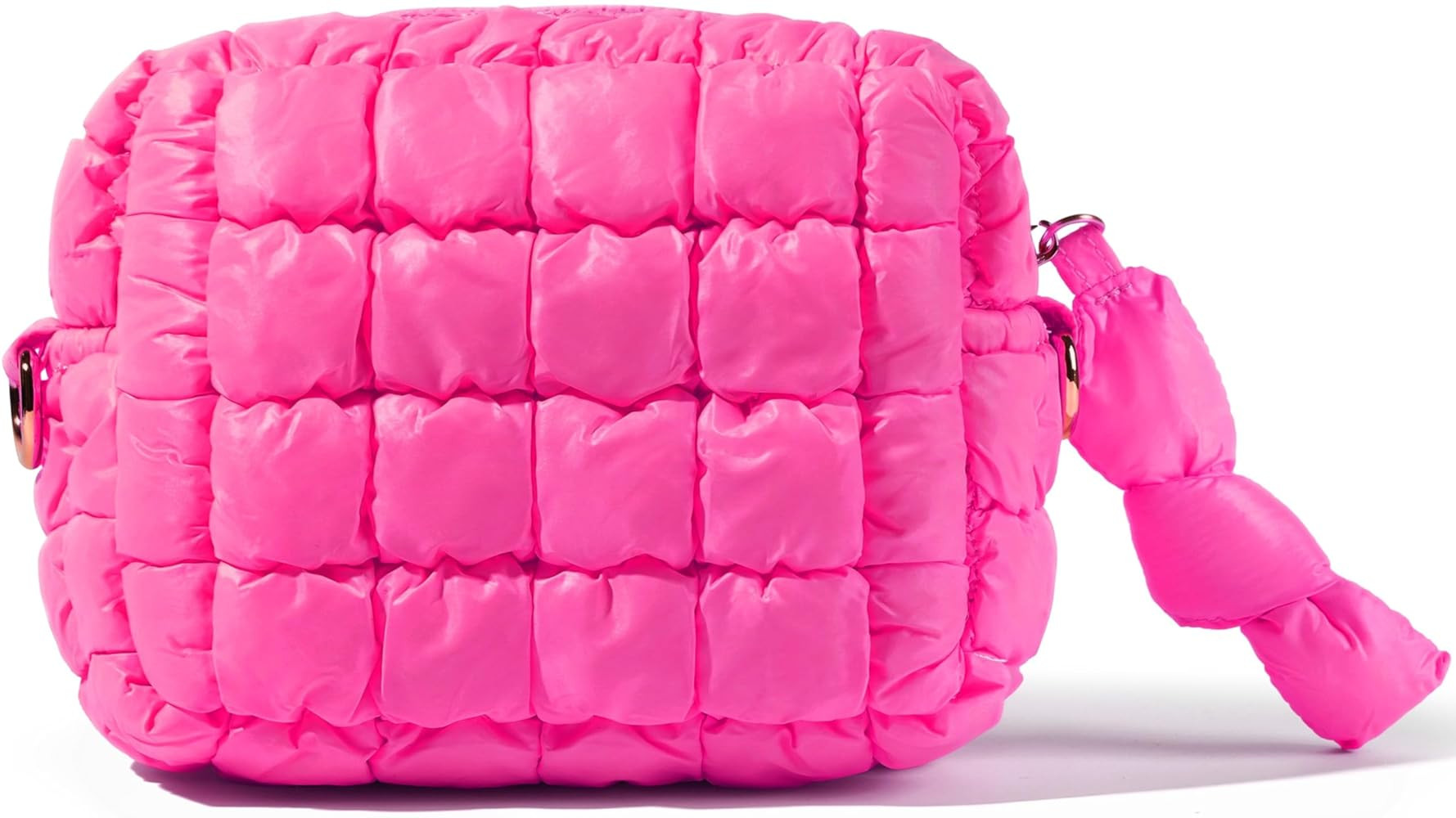 Yarnic Quilted Makeup Bag Cosmetic Bag, Travel Toiletry Bag for Women, Cute Makeup Bag Organizer ... | Amazon (US)