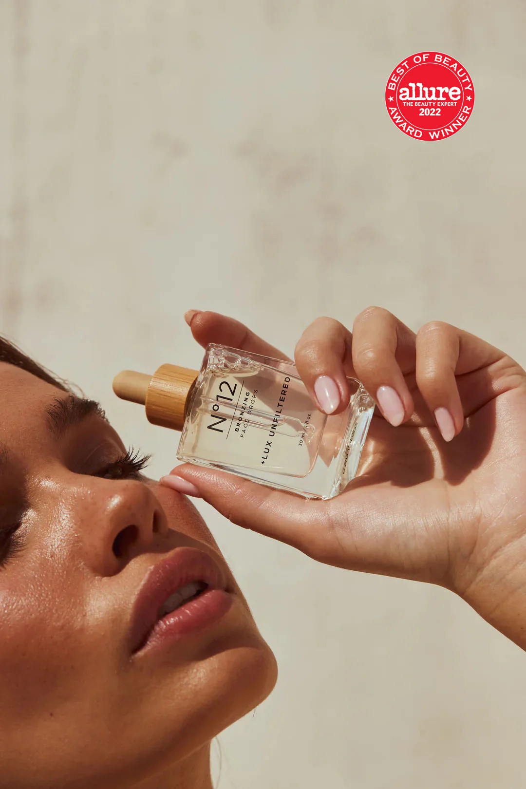 N°12 Bronzing Face Drops | +Lux Unfiltered