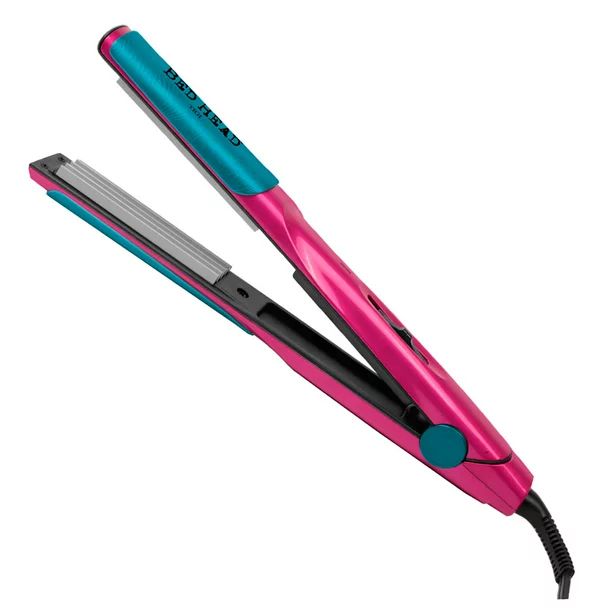 Bed Head Tourmaline Ceramic 1" Hair Crimper Iron, Pink | Walmart (US)