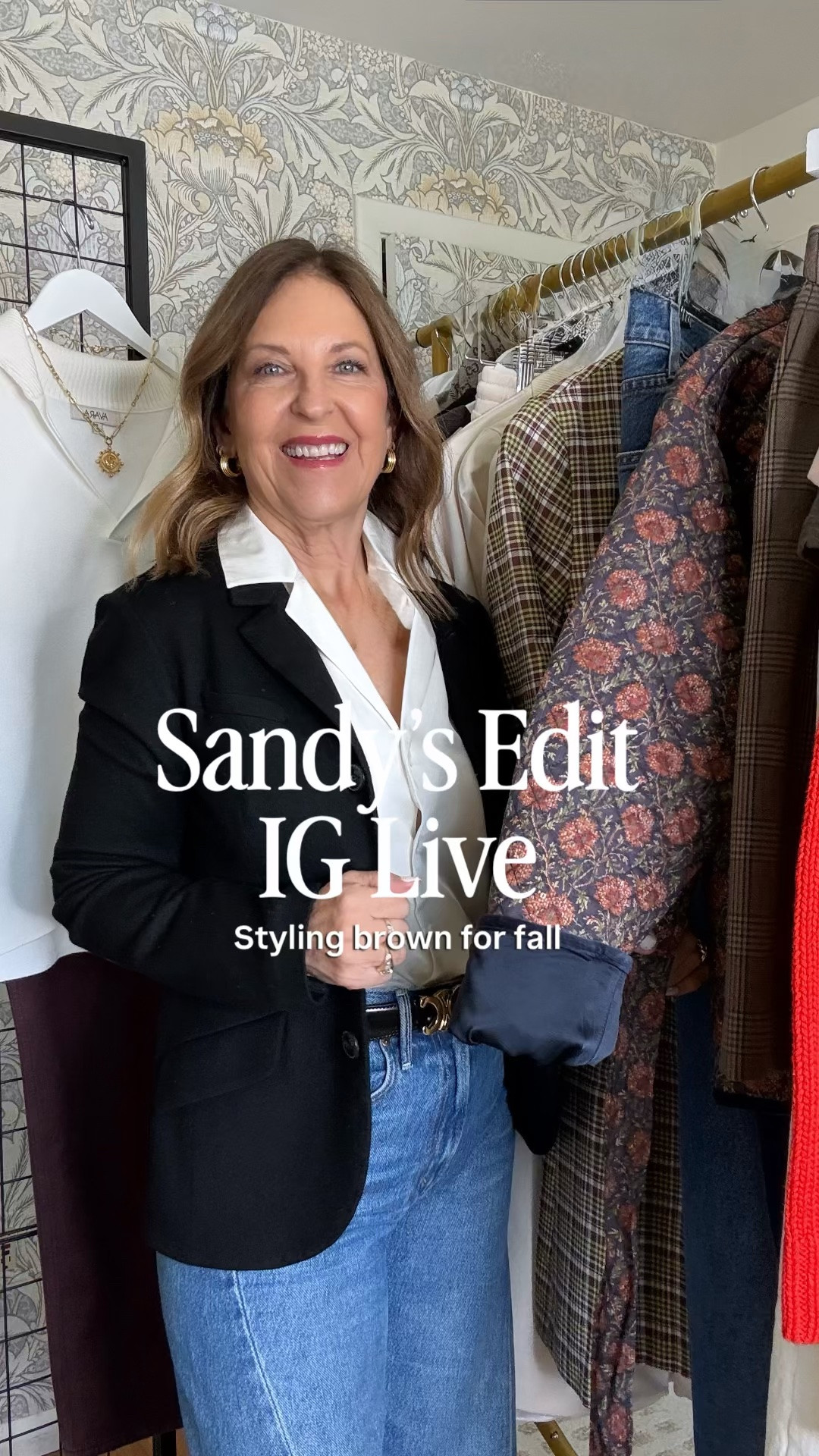 Sandy’s Thursday IG Live Edit 

Today's Live: I am sharing all things brown (a trend color for fall) and how to style the items for everyday wear.

#LTKOver40 #LTKSaleAlert #LTKPetite