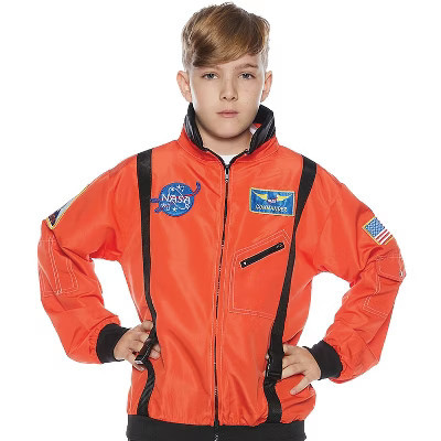 Halloween Express Kids' Astro Jacket Orange Costume S | Target