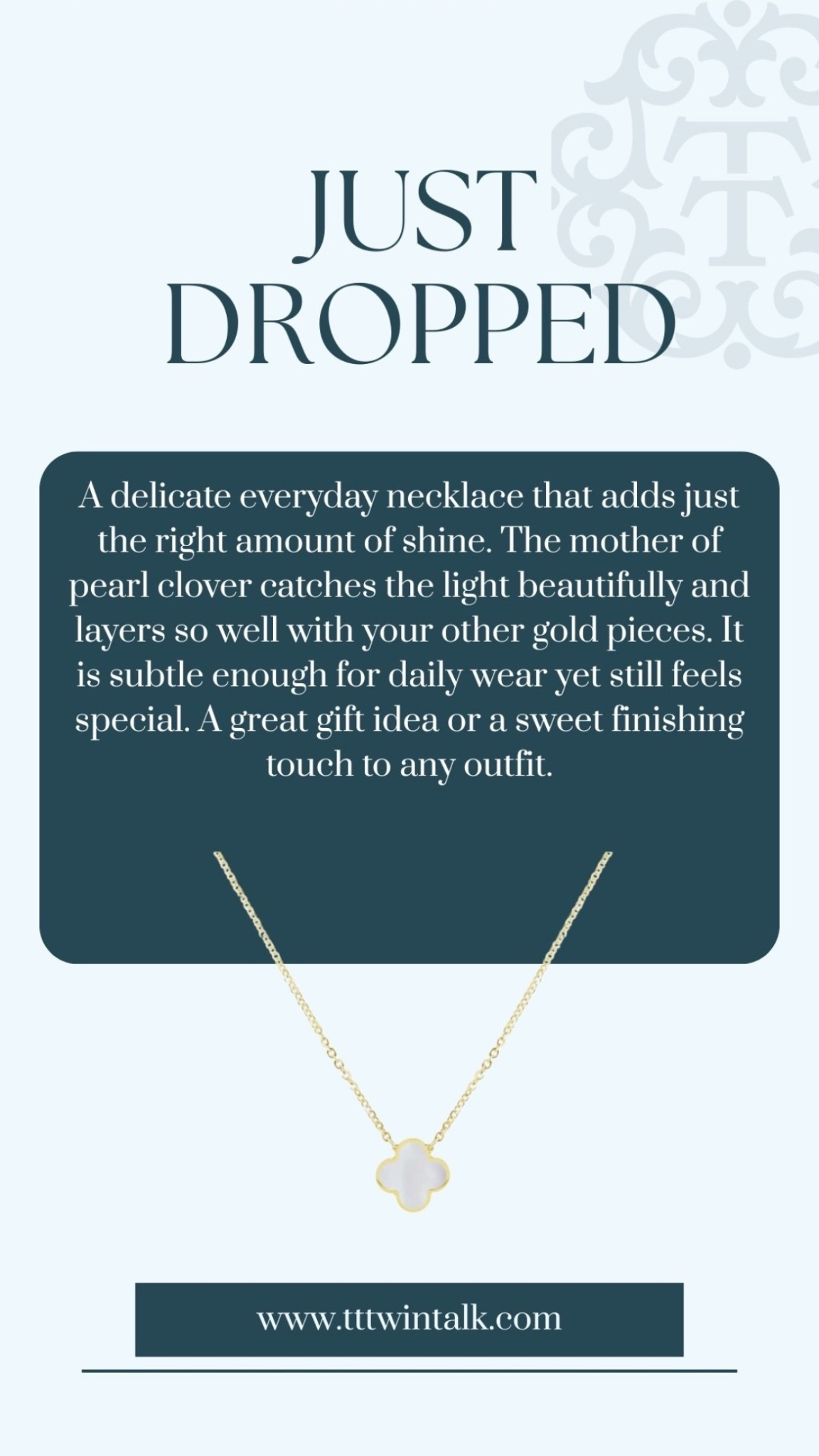 The cutest everyday necklace under $70. m

#LTKOver40 #LTKFindsUnder50 #LTKGiftGuide