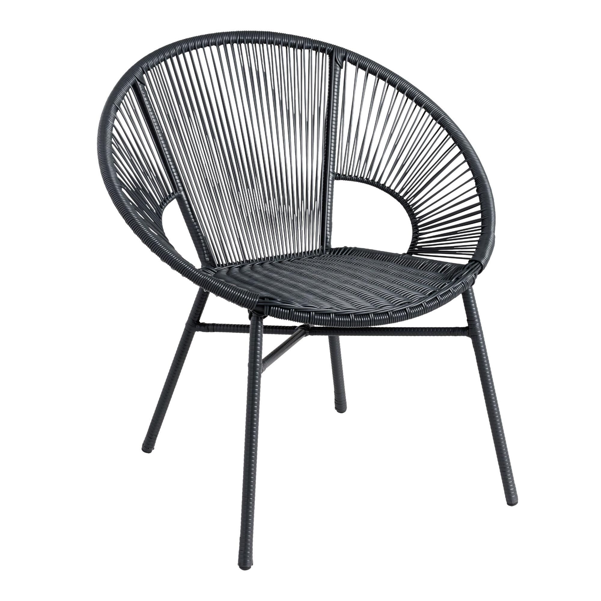 Round All Weather Wicker Camden Outdoor Chair | World Market