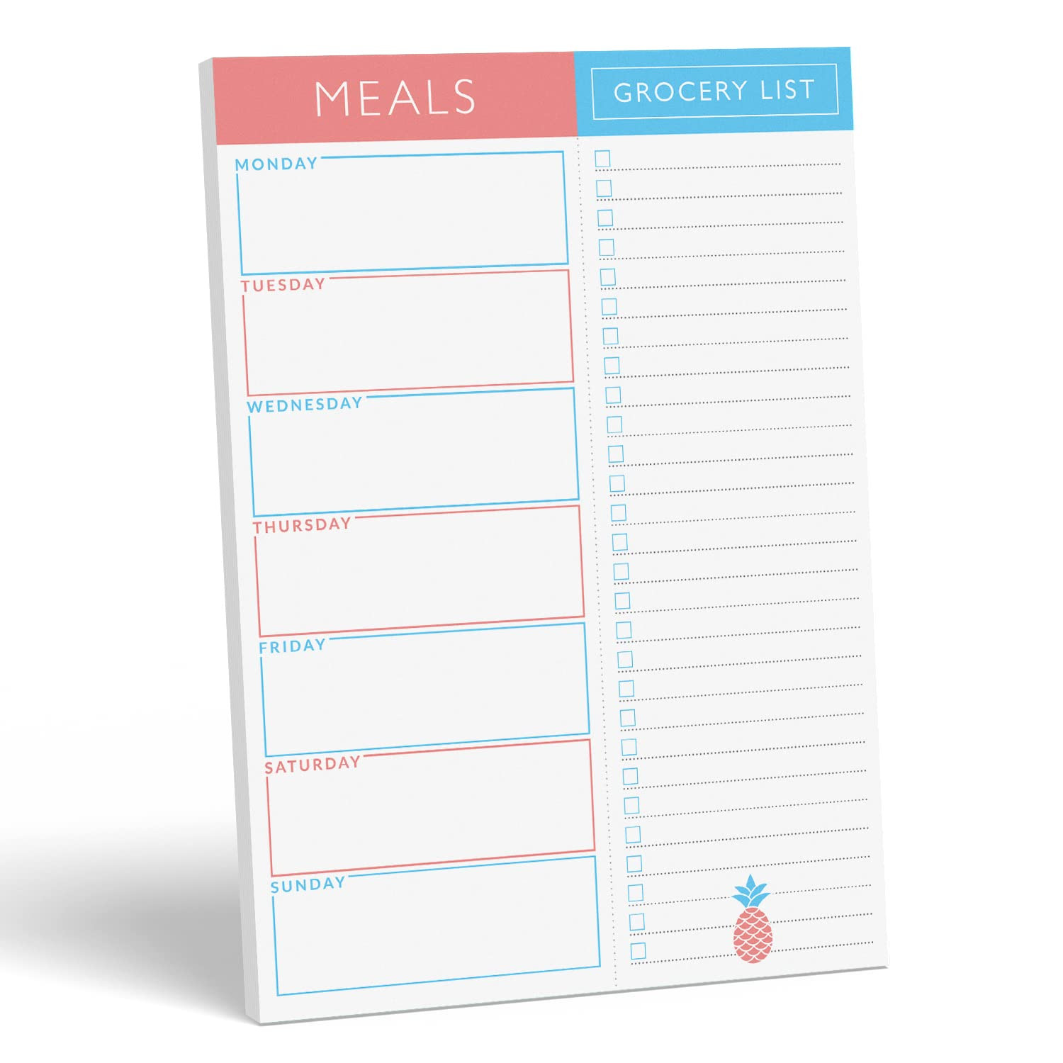 Sweetzer & Orange Fruity Weekly Meal Planner and Grocery List Magnetic Notepad. 7x10” Meal Plan... | Amazon (US)