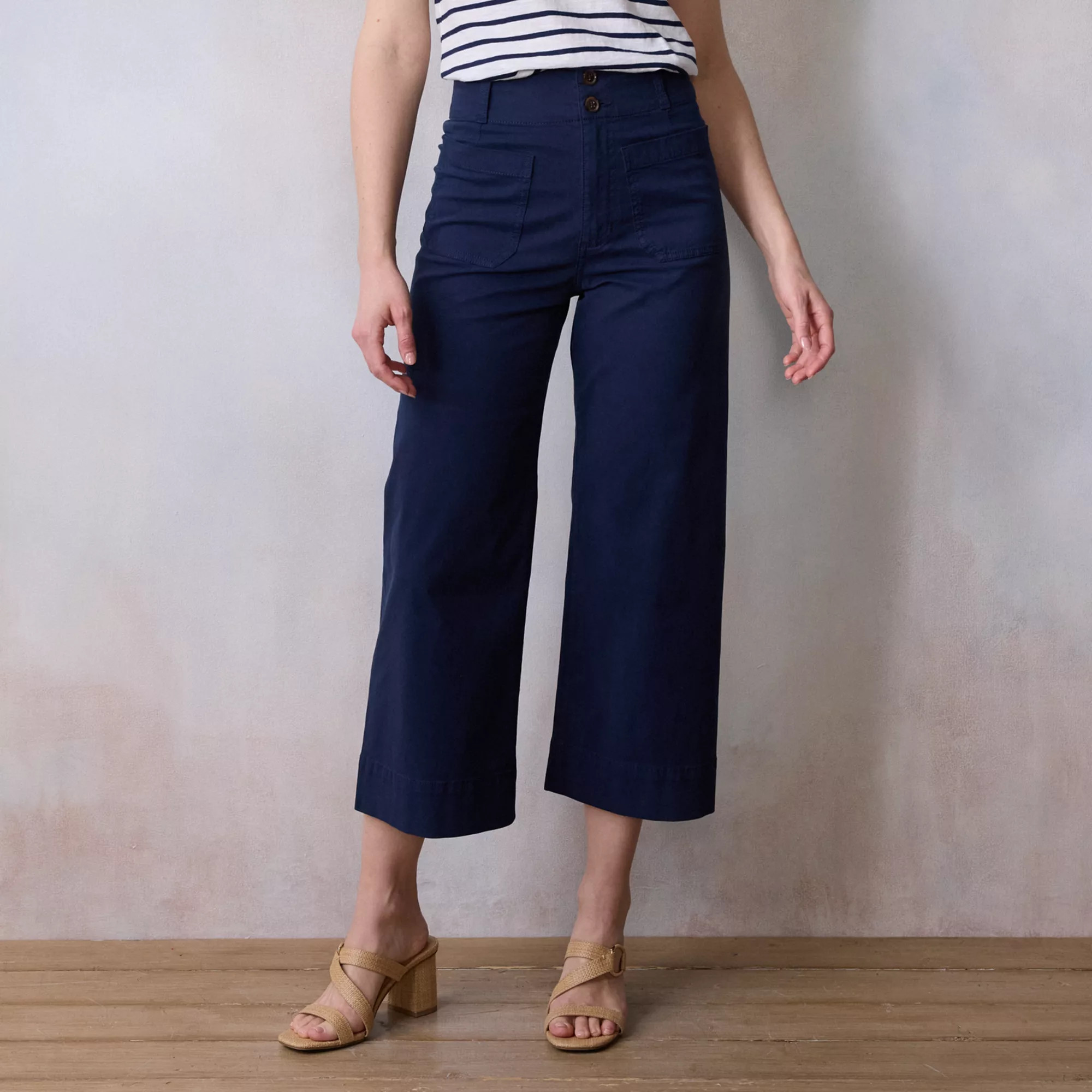 Women's LC Lauren Conrad Wildflower Wide Leg Pants | Kohl's