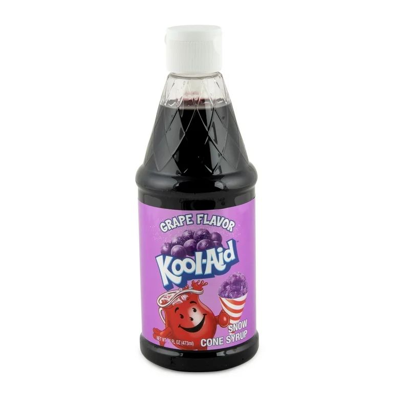 Kool-Aid Grape Snow Cone Syrup, 16 Fl Oz - Walmart.com | Walmart (US)