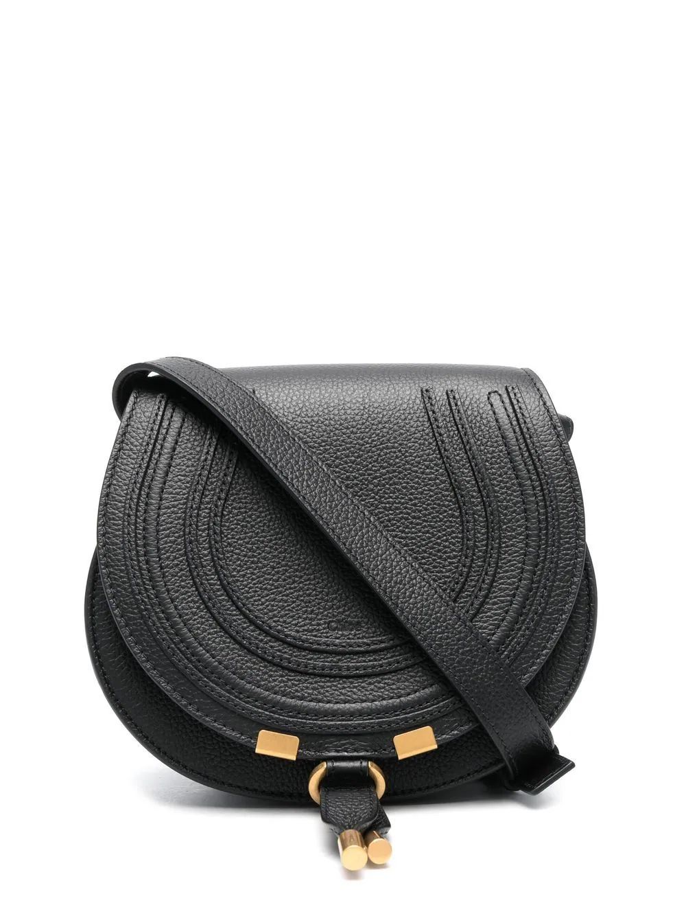 Chloé Marcie Leather Crossbody Bag - Farfetch | Farfetch Global