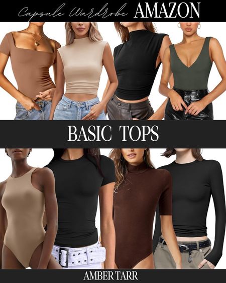 Basic tops you need in your wardrobe to mix and match with other pieces in your wardrobe. 

#LTKover40 #LTKfindsunder50 #LTKfindsunder100