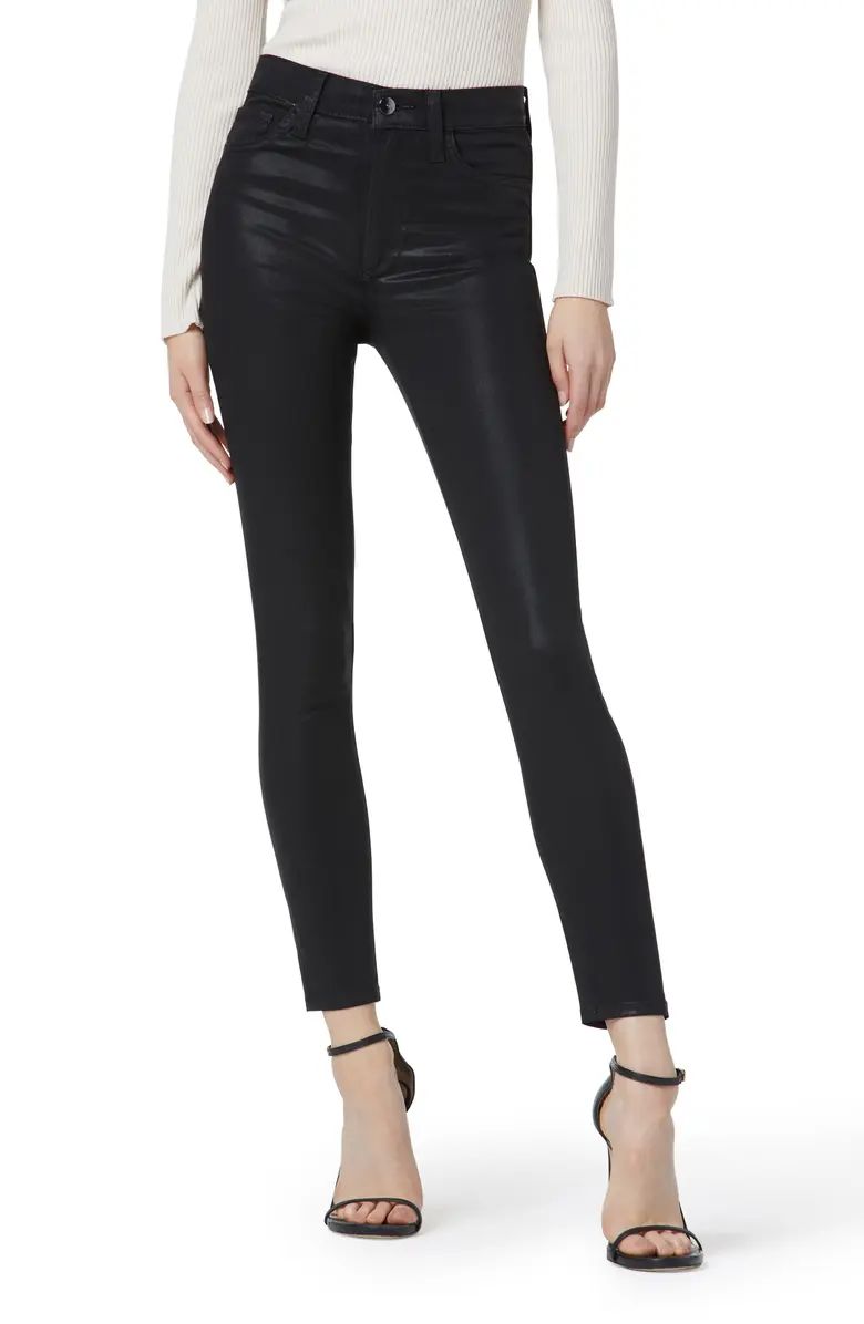 The Charlie High Waist Coated Ankle Skinny Jeans | Nordstrom | Nordstrom