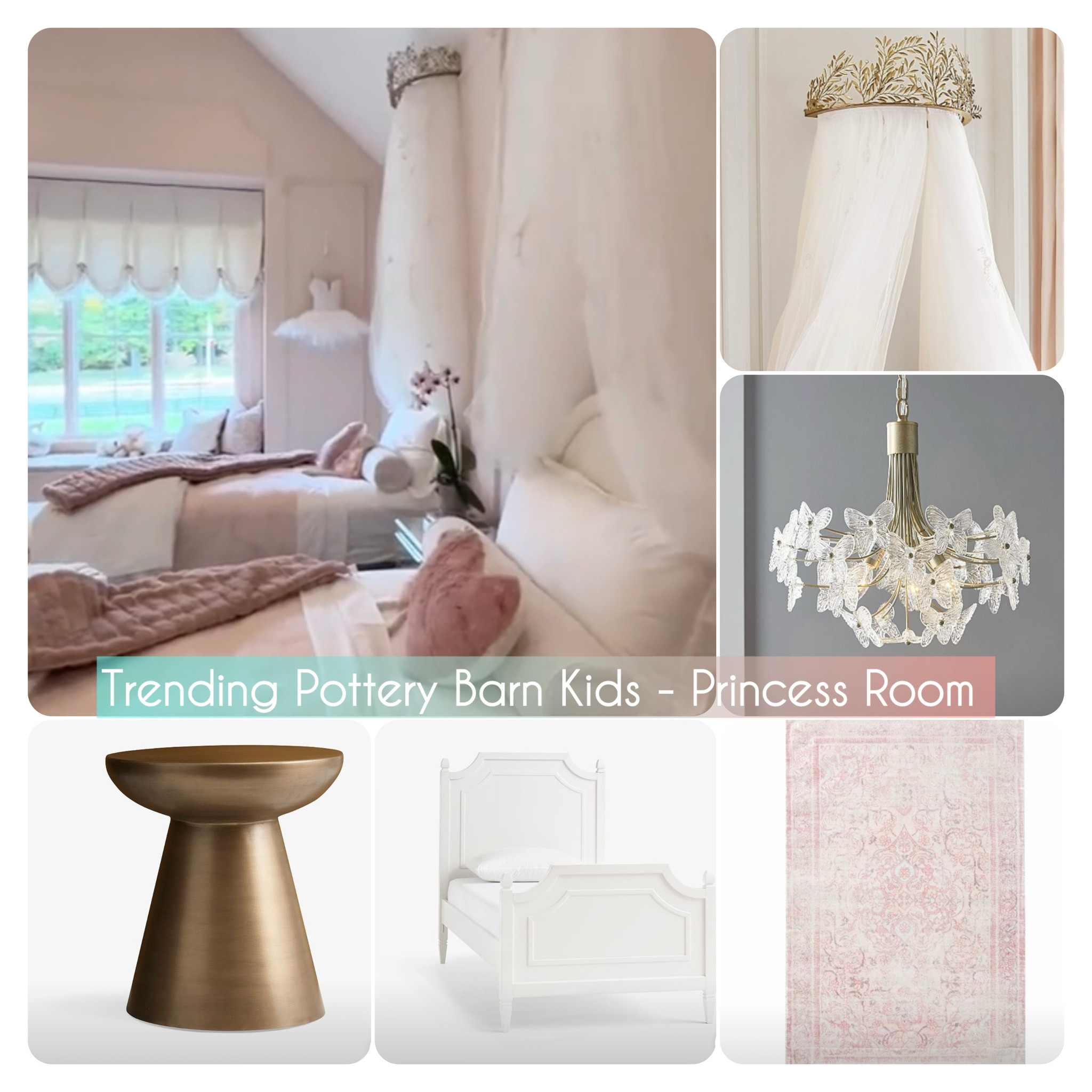 Trending Pottery Barn Kids - Princess Royalty room

#LTKStyleTip #LTKKids #LTKFamily