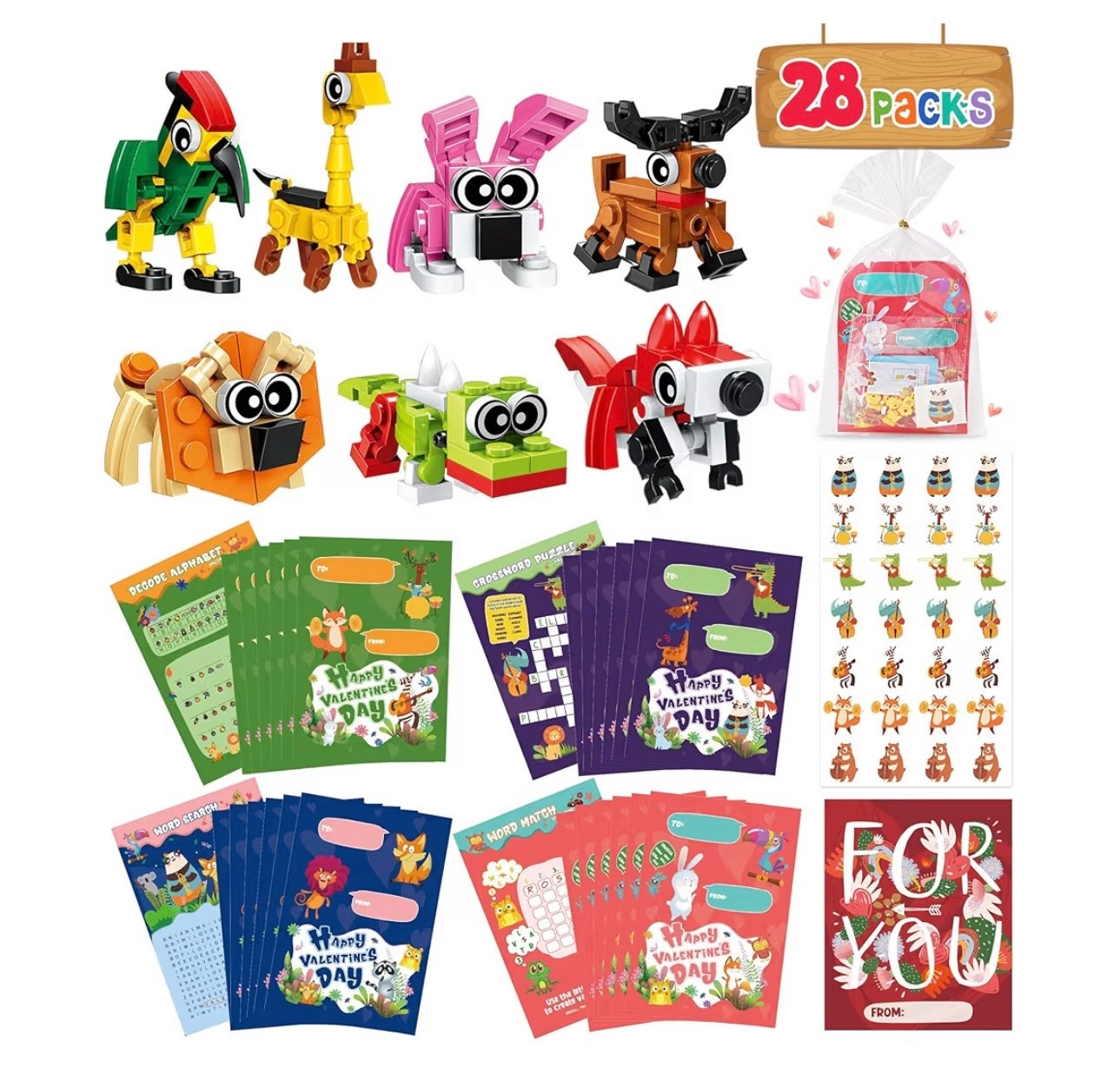 Valentine’s Day classroom gift exchange. Was $20 now $12 with code “B0BMVTCVP2” at checkout. 

#LTKHoliday #LTKKids #LTKSaleAlert