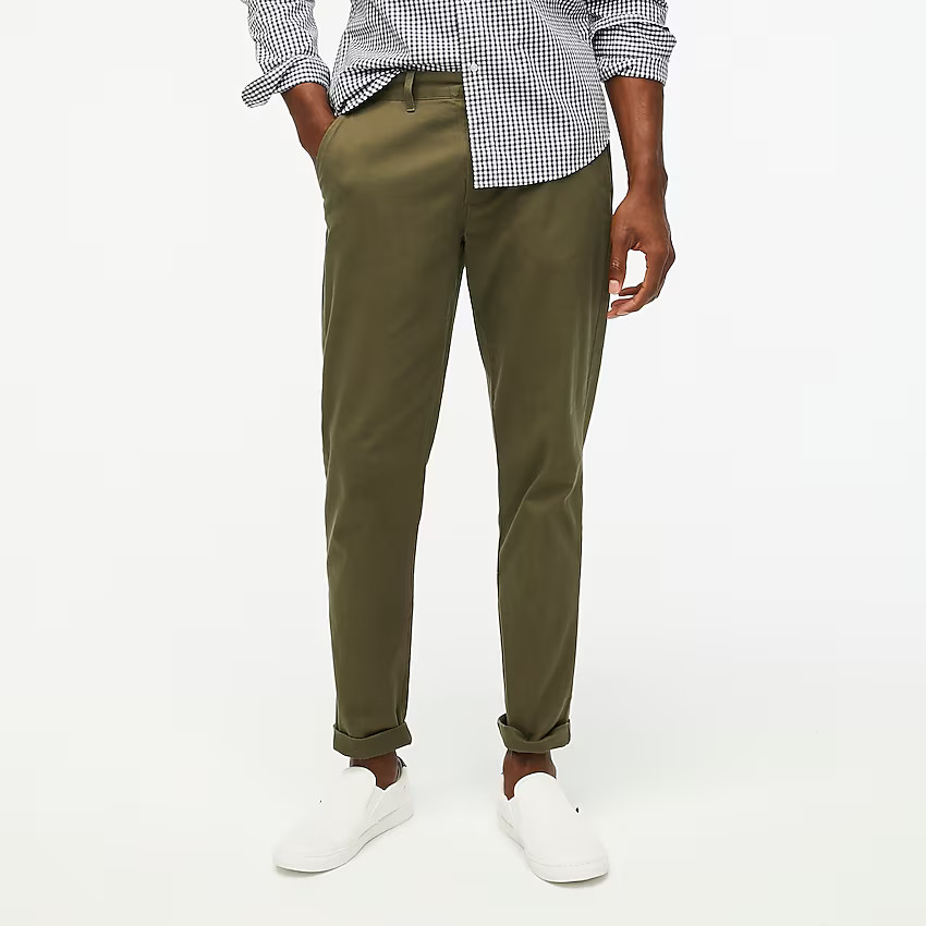 Straight-fit flex khaki pant | J.Crew Factory