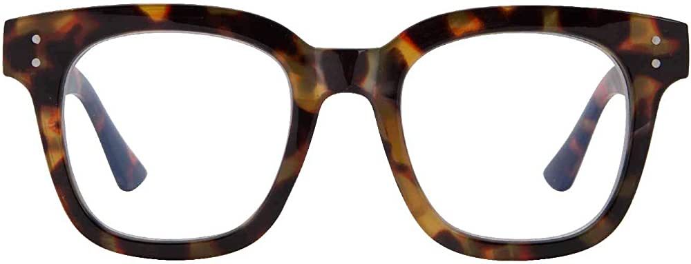 Madison Avenue Women Blue Light Glasses,Oversize, Anti Eyestrain & UV Protection Computer Eyeglas... | Amazon (US)