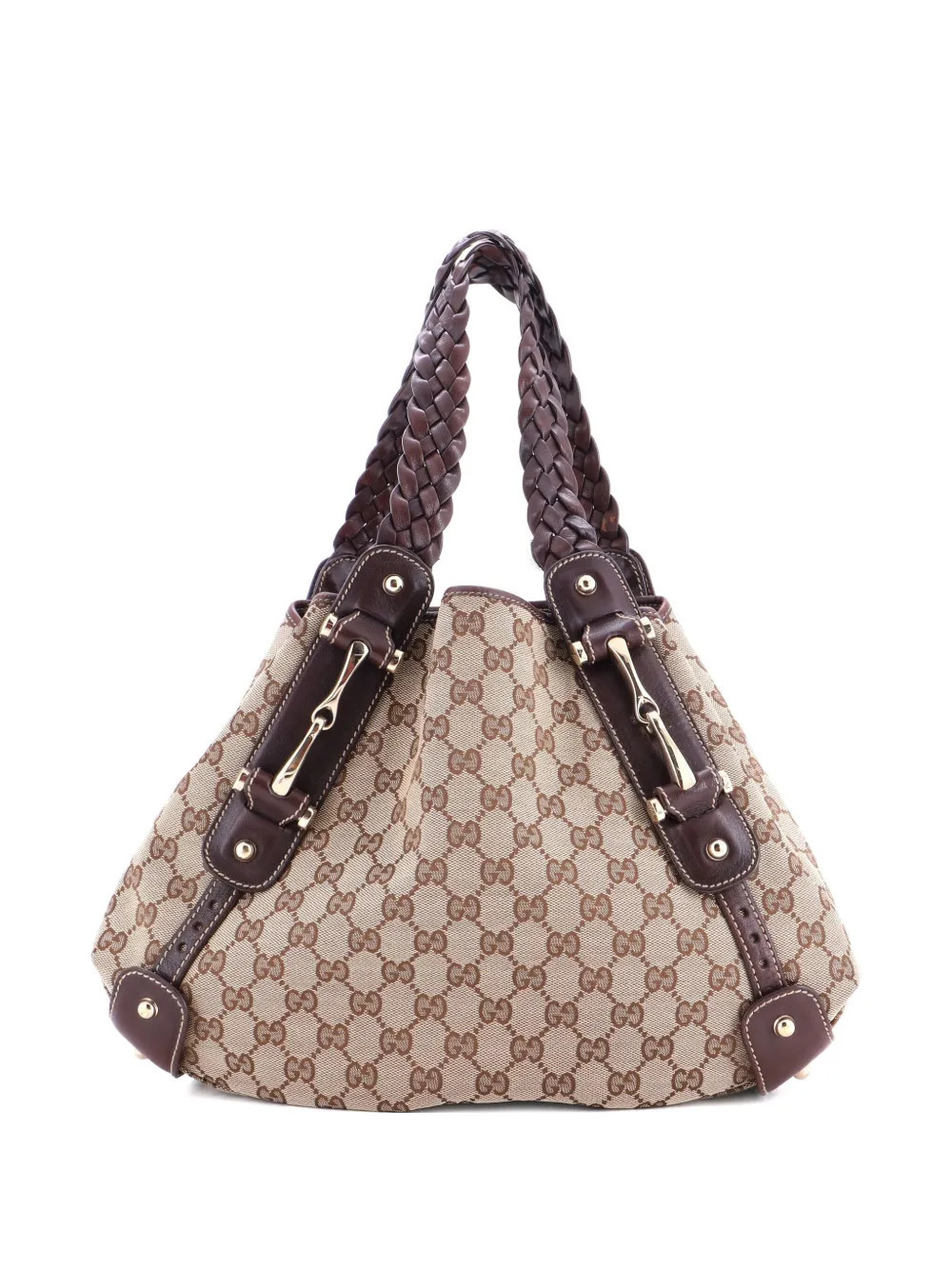 Gucci Pre-Owned Pelham GG Canvas Large shoulder bag - Neutrals | Farfetch Global