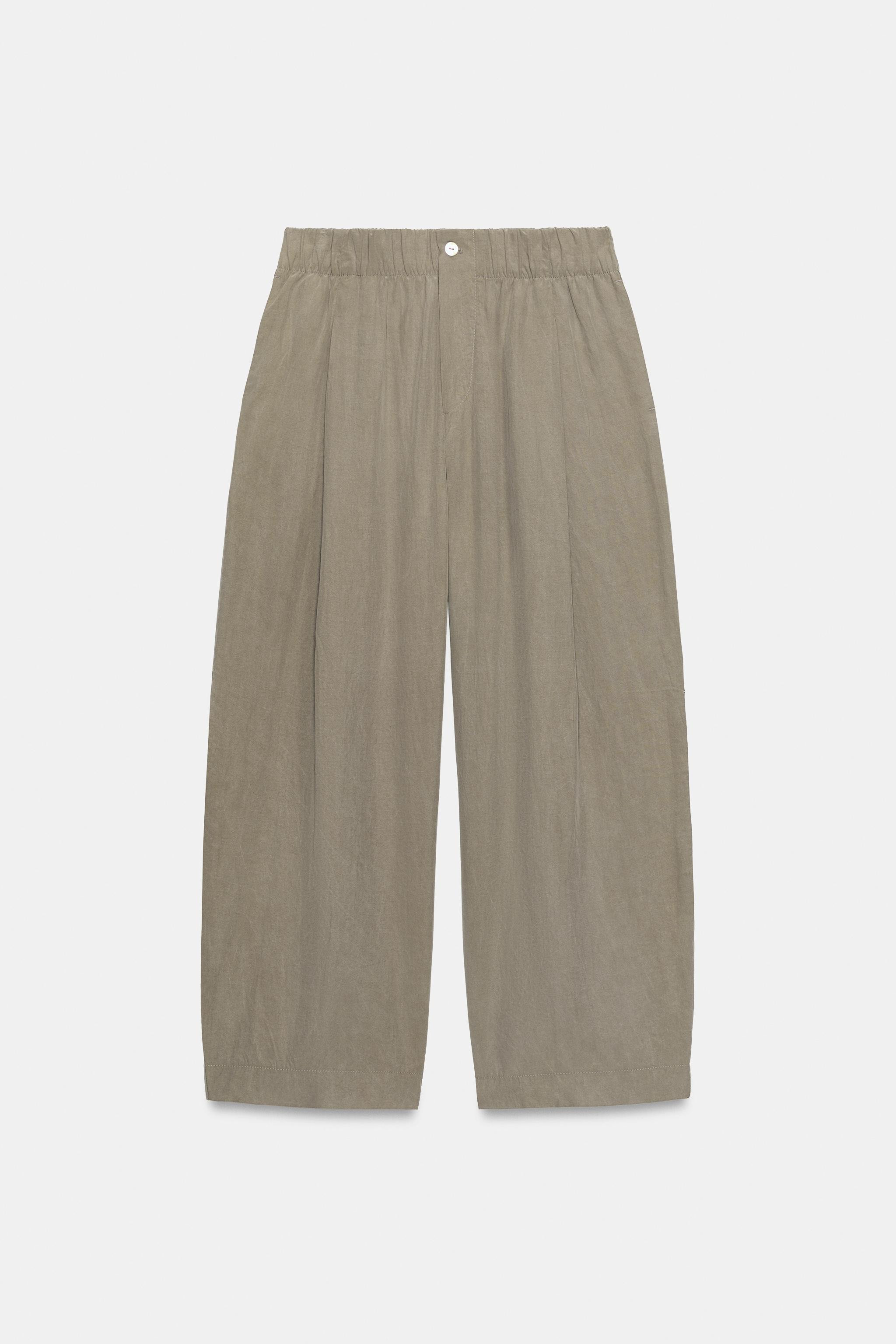 FLOWY ANKLE PANTS | Zara US