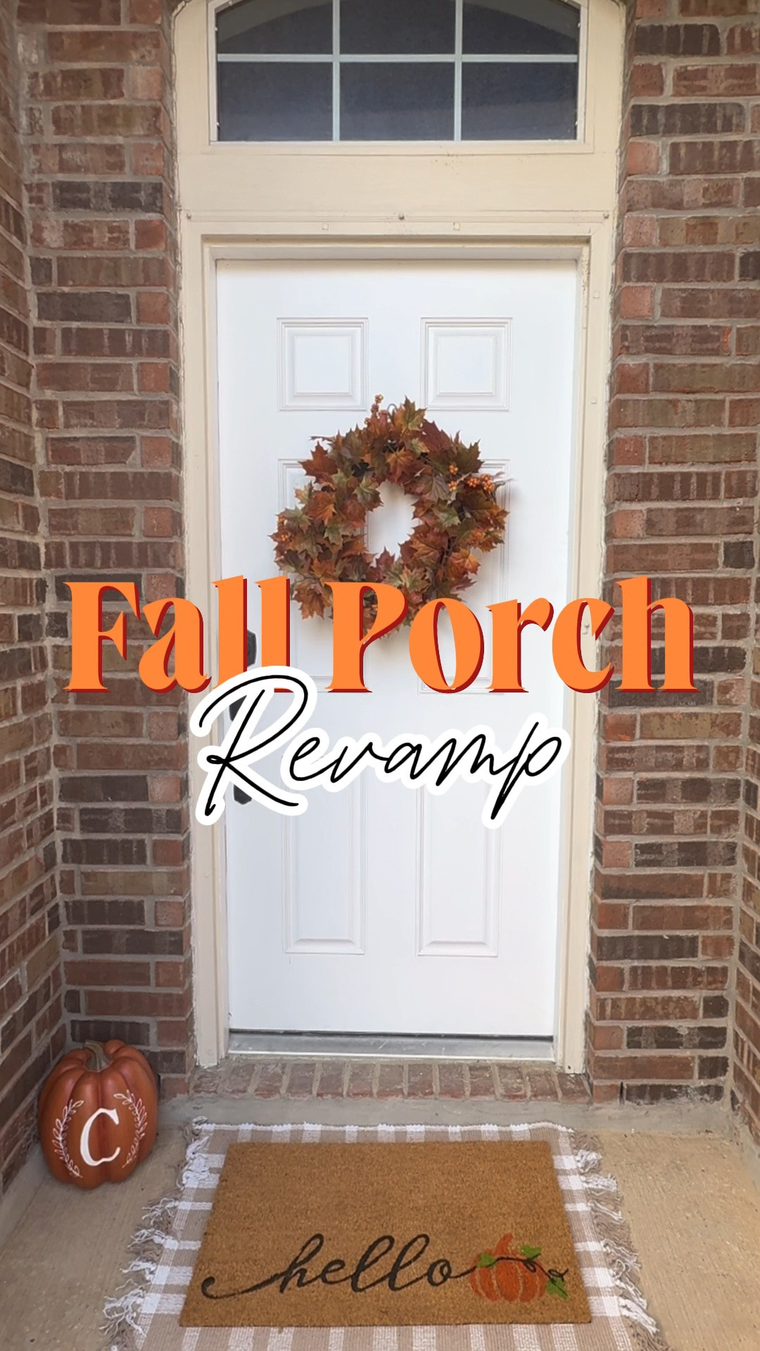 Front Porch Revamp Fall Edition

Home decor  fall home decor  fall decor  front porch decor  front porch  target  hobby lobby  kirklands  fall decor finds

#LTKHome #LTKSeasonal