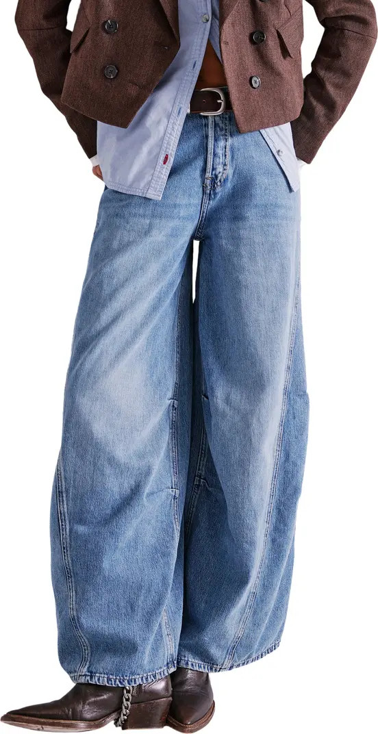 Westward Demi Barrel Leg Jeans | Nordstrom