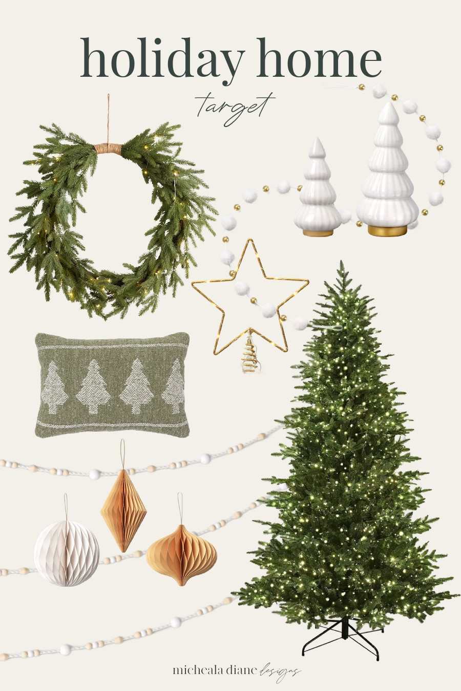 Neutral Christmas decor from @target. 

#LTKHoliday #LTKHome #LTKSeasonal