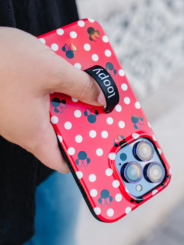 Loopy Cases - Red Polka Dot Minnies | Loopy Cases