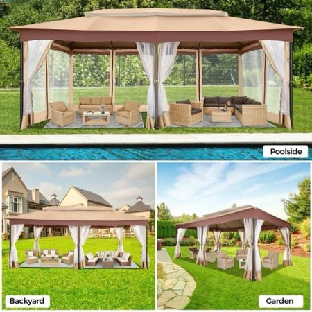 Do you ladies wanna see these types of deals? I feel like everyone needs outdoor stuff for one reason or the other!? 🇺🇸

This heavy duty canopy Gazebo is HALF OFF! 
Comes with netting 

Xo, Brooke

#LTKSeasonal #LTKhome #LTKGiftGuide