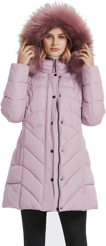 BINACL Women's Winter Warm Thicken Long Outwear Pockets Coat Parka Jacket XS-3XL | Amazon (US)
