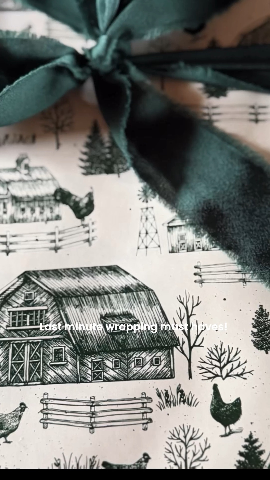 Last minute Christmas wrapping must haves! The tape/cutter was game changer this year. The wrapping paper wraps were also a win! #giftwrapping

#LTKHoliday #LTKdayinmylife #LTKGiftGuide