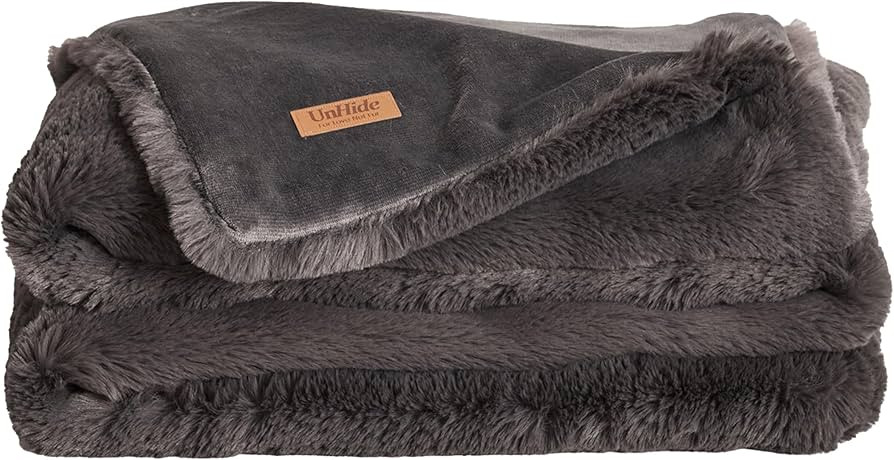 UnHide Marshmallow - Faux Fur Blanket - Heavy Weight, Extra Soft Blanket - Made from Recycled Mat... | Amazon (US)