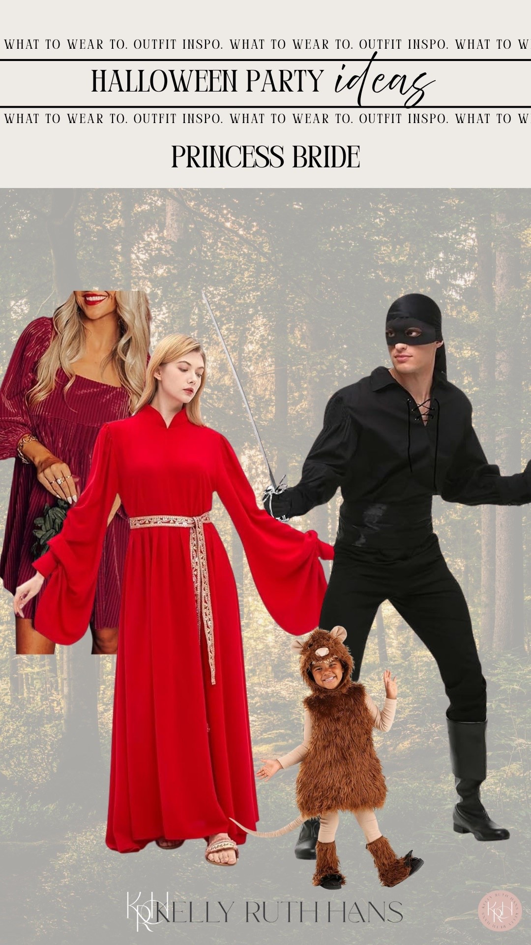 Halloween costume idea princess bride 

#LTKHalloween