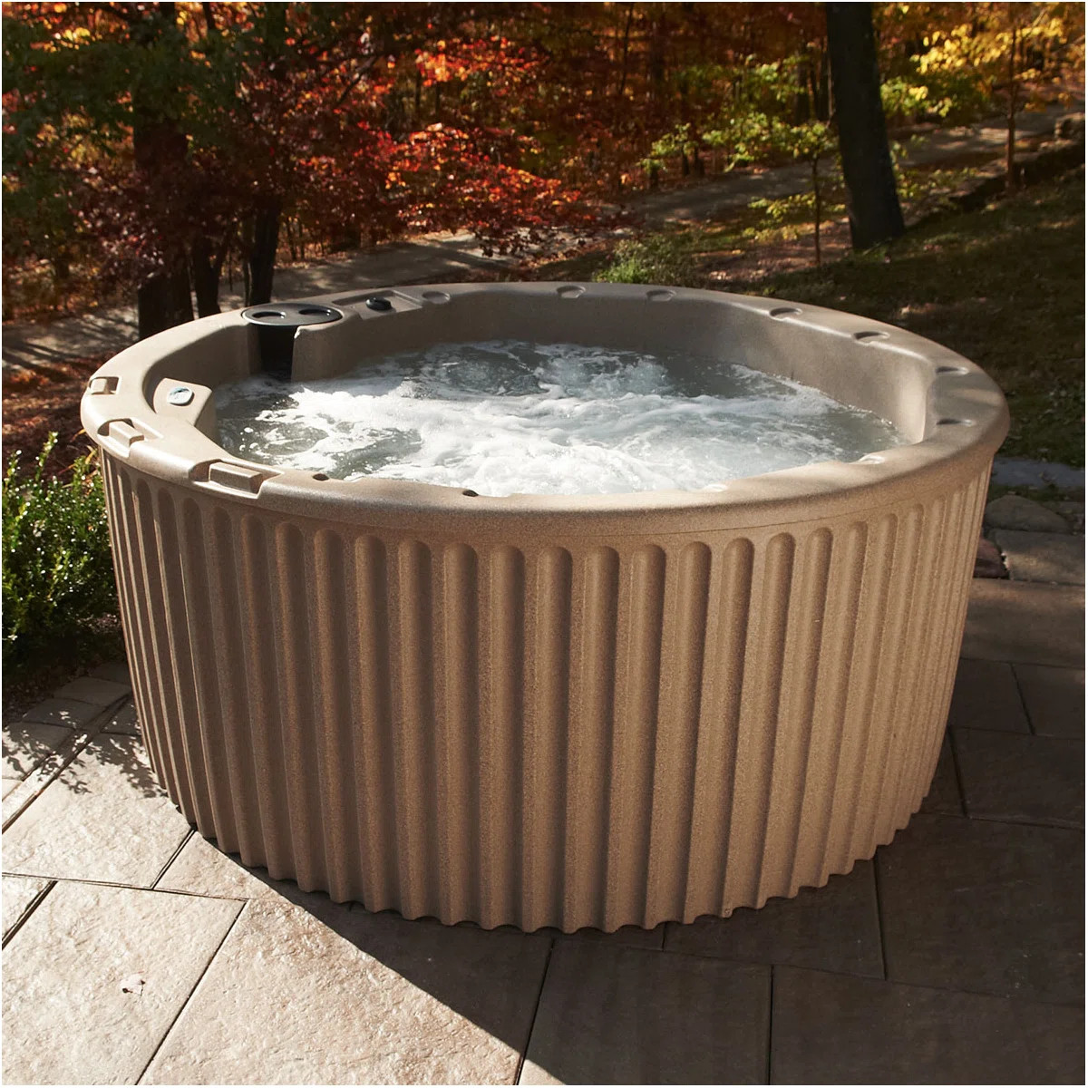 Outback\u00ae 6-Person 20-Jet Plug and Play Hot Tub Spa with Digital Control and LED Lighting SS1... | Wayfair North America