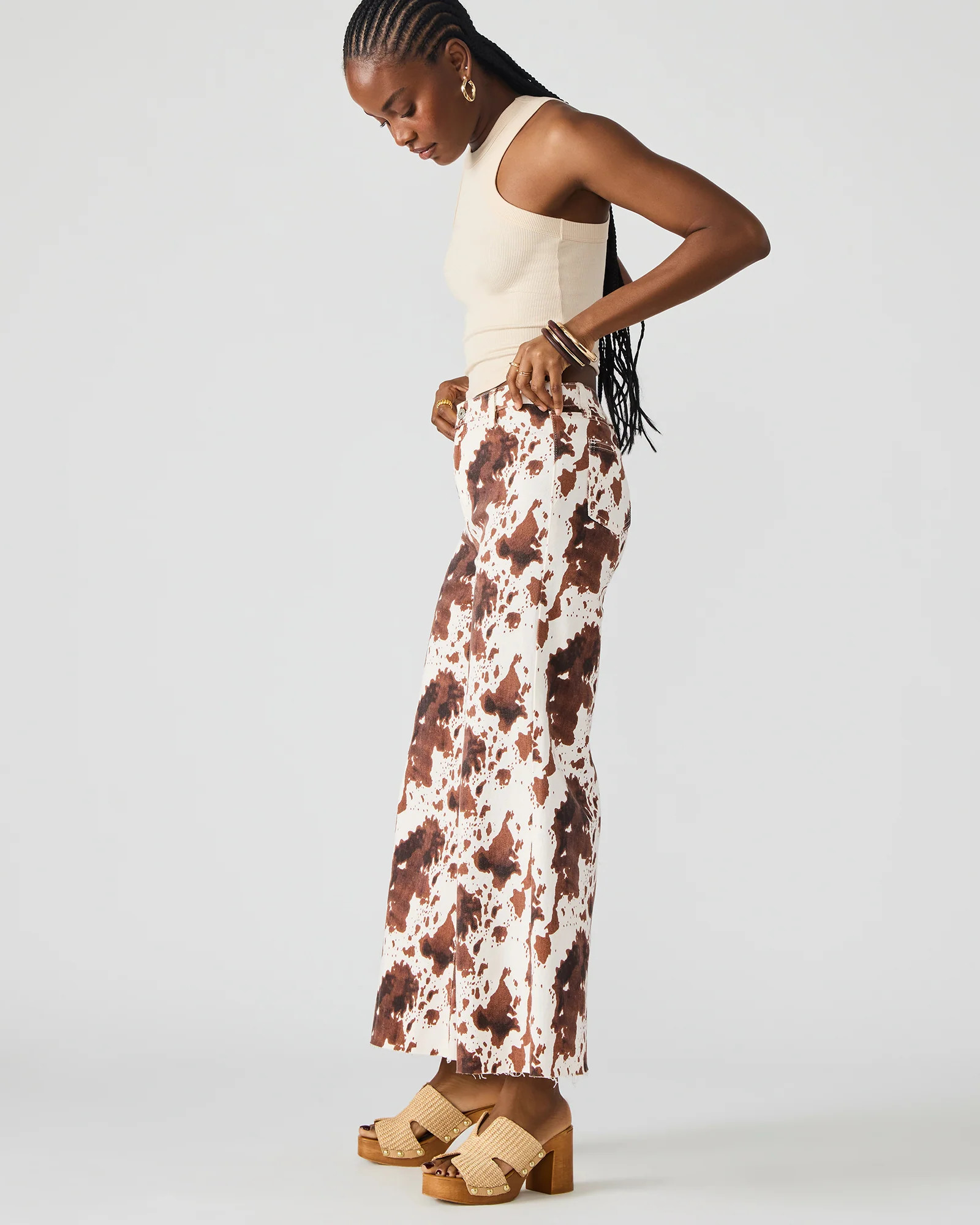 Harli Jean Brown Cow Print | Steve Madden (US)
