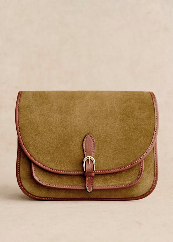 Large Roméo Bag - Multi Taupe - Leather - Sézane | Sezane Paris - US