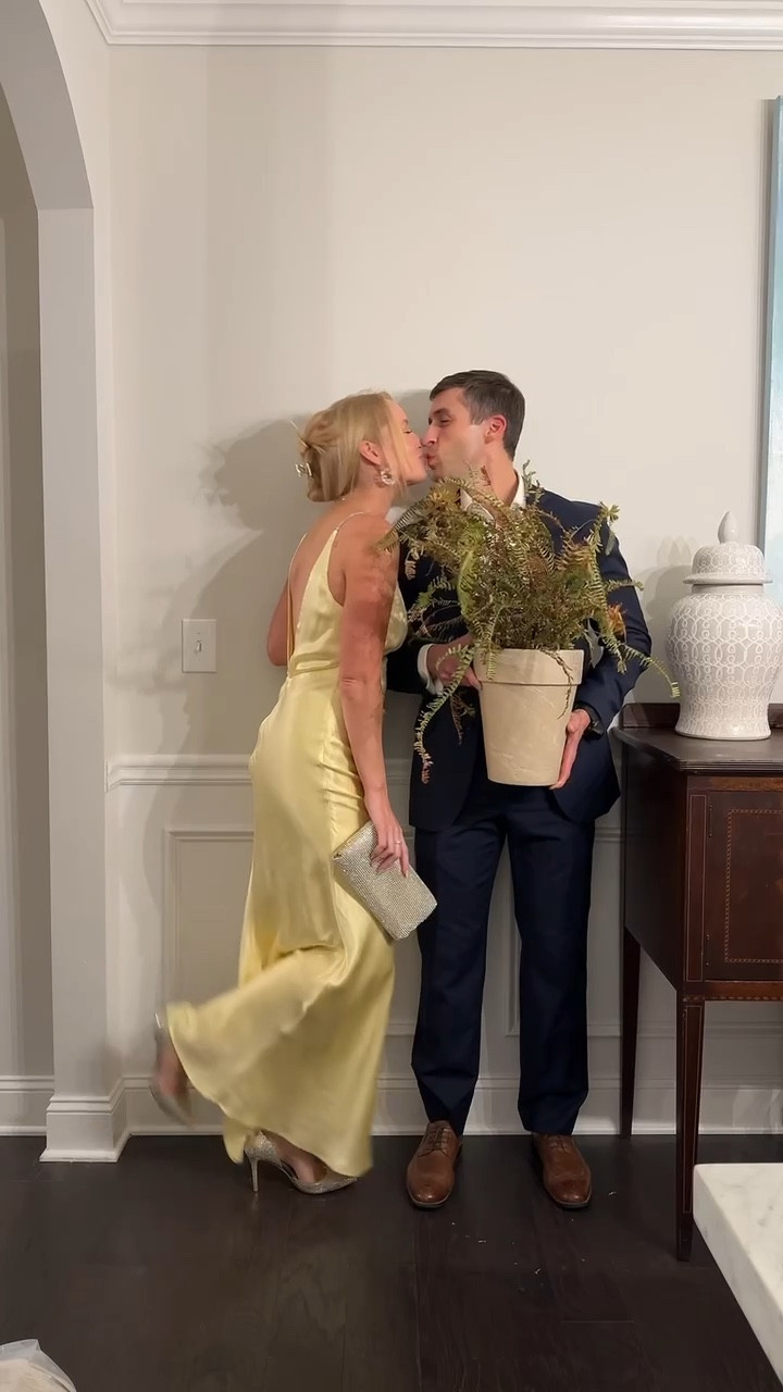 What we wore to a Halloween party over the weekend! How To Lose A Guy in 10 days! But seriously, this would make a beautiful wedding guest dress! Wearing size small. Halloween costumes // wedding guest dresses // event dresses // formal dresses 

#LTKHalloween #LTKSeasonal #LTKWedding