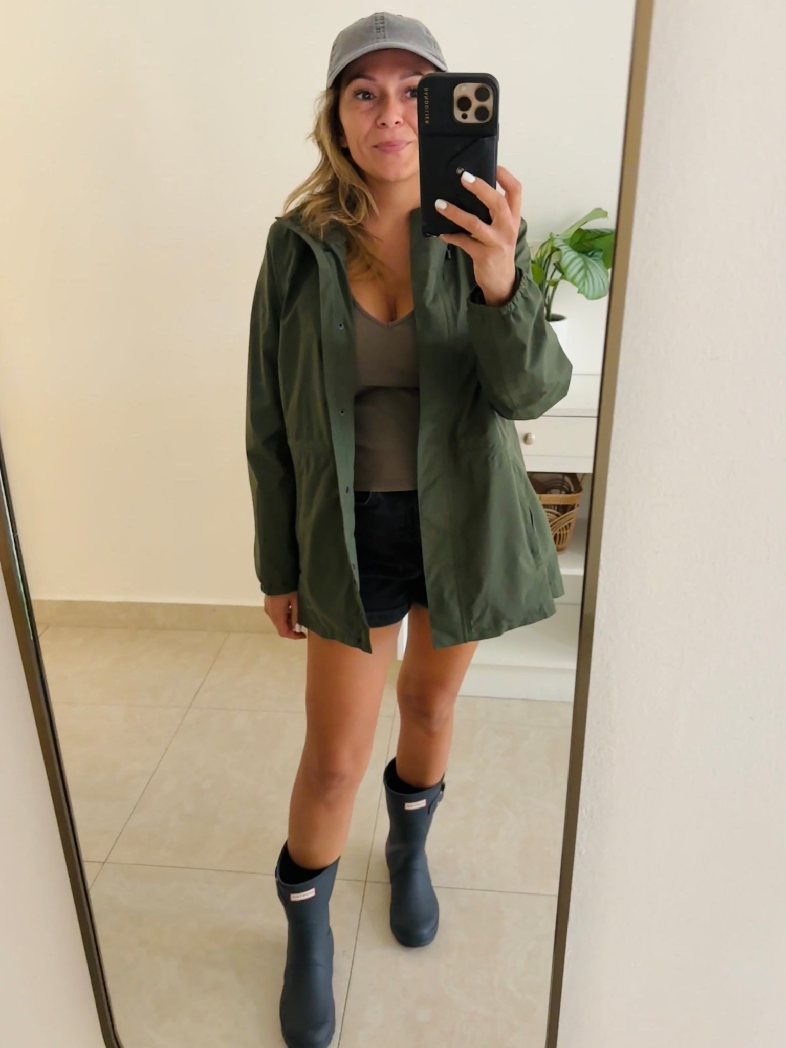 Channeling my 2008 festival era with this rainy day look in Playa del Carmen. ☔️🖤
This Land’s End rain jacket has been a total reader fave this year, and with the summer storms rolling through, I finally gave it a try. Verdict? One of the cutest and most flattering rain jackets I’ve ever worn. It cinches in just right, has a sleek silhouette, and somehow still feels lightweight and breathable.
Paired it with my trusty Hunter wellies and suddenly felt Glastonbury-level cute even though I was just sprinting to school pickup. 😅💁🏻‍♀️Save this if you’re looking for functional and stylish rain gear for wet weather trips (or tropical climates like Mexico’s rainy season)!
#TravelFashionGirl #RainyDayStyle #PlayaDelCarmen #TFGApproved #FestivalVibes 

#LTKTravel #LTKdayinmylife #LTKootd