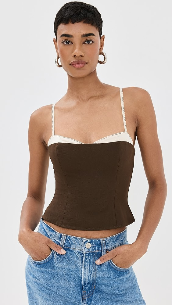 Reformation Melanie Top | Shopbop | Shopbop