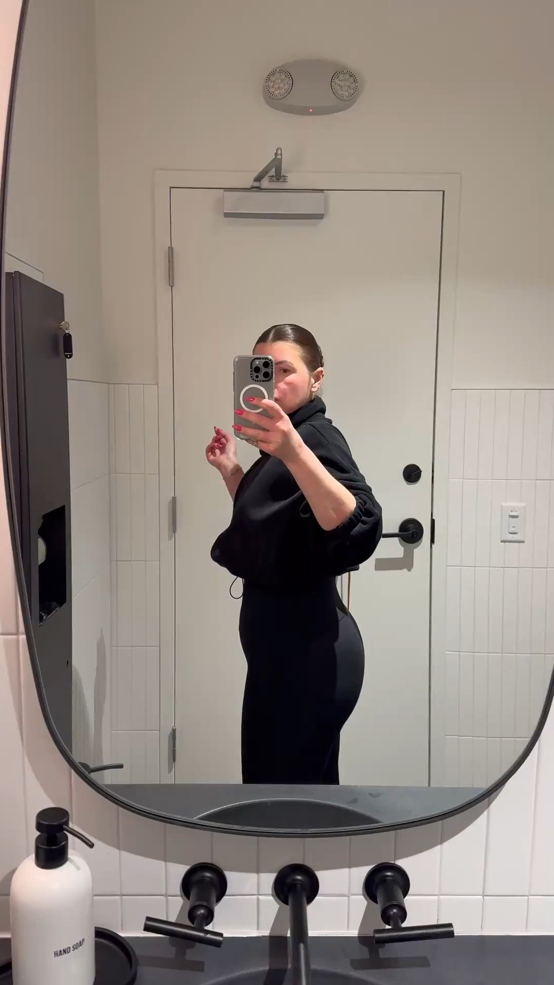 my favorite leggings are a bit snug & take work to get on. I wear my true size but if you’re in between sizes, go up!

#LTKootd #LTKgrwm #LTKSeasonal