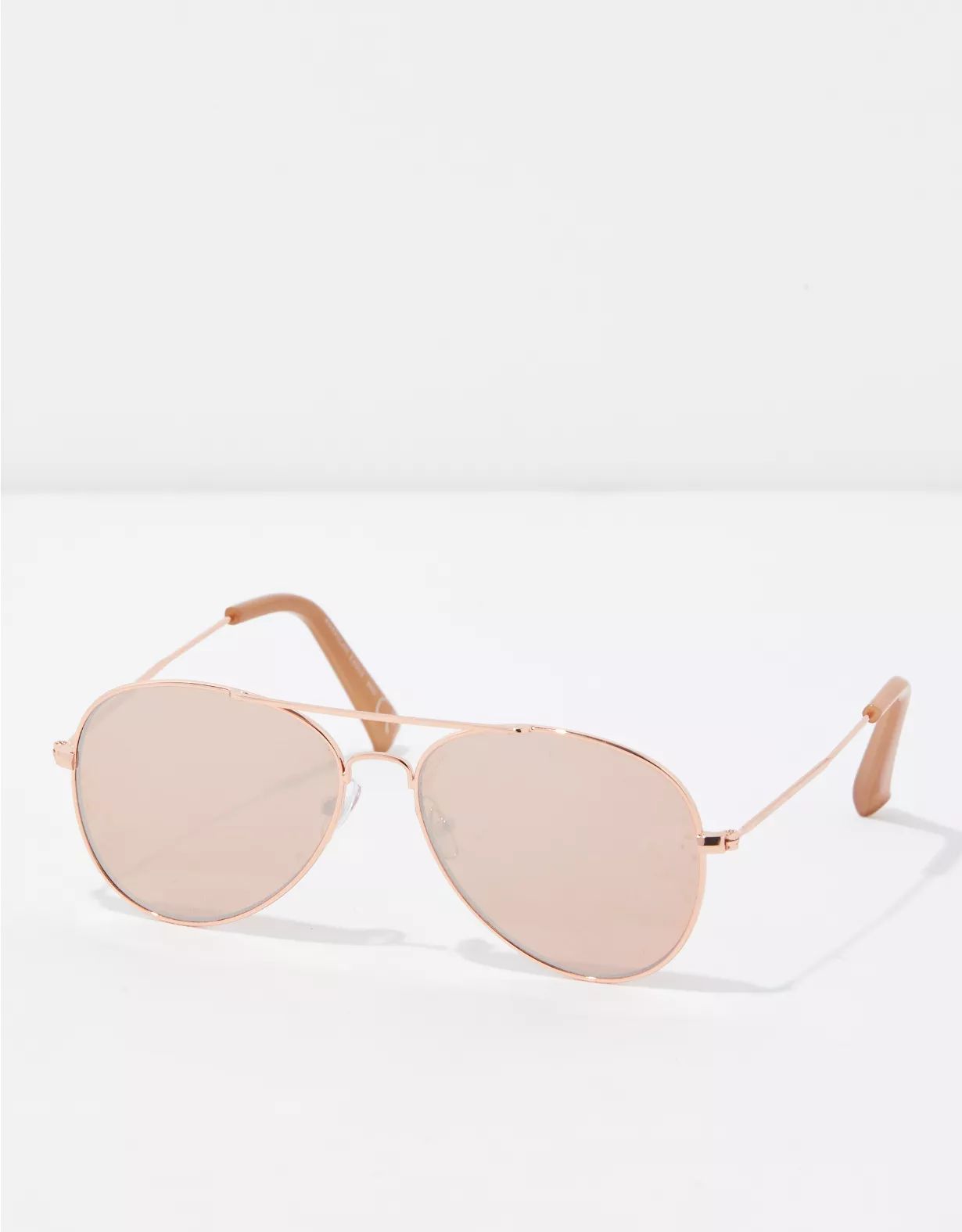 AEO Classic Rose Gold Sunglasses | American Eagle Outfitters (US & CA)