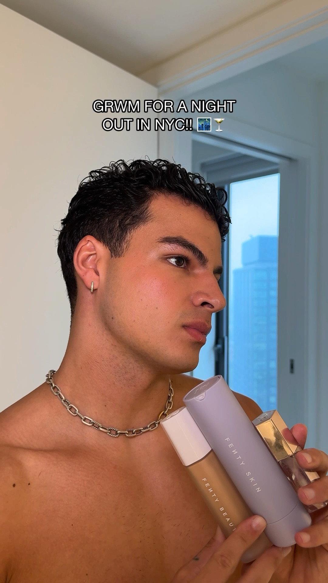 using all of my fav fenty beauty products!!