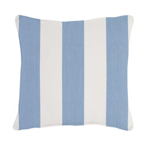 Canopy Stripe Sunbrella Outdoor Pillow | Ballard Designs, Inc.