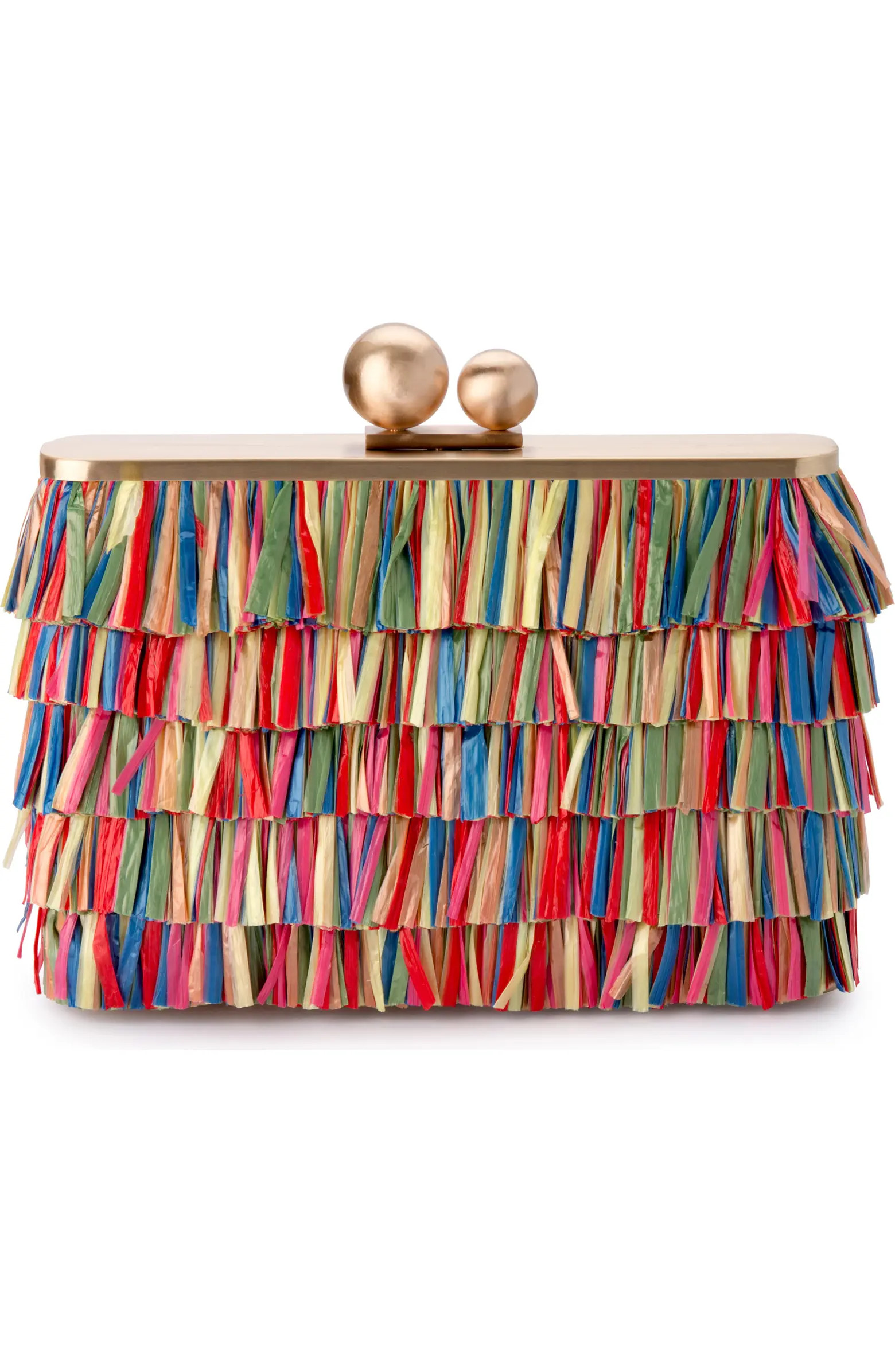 Carlita Carvinale Fringe Clutch | Nordstrom