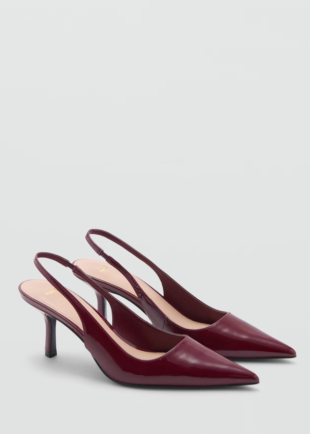 Pointed-toe heeled shoes | MANGO (UK)