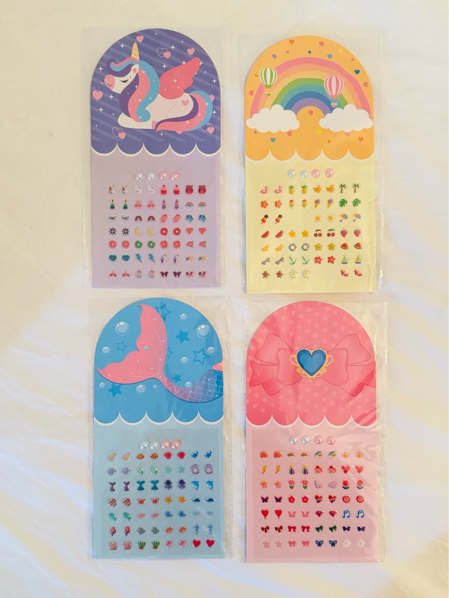 90’s nostalgia 🌞🌈🦄🤩
STICK ON EARRINGS!!!!👂✨
Lots of different sets to choose from

Toddler girl style, 90’s summer

#LTKKids #LTKBaby #LTKSaleAlert