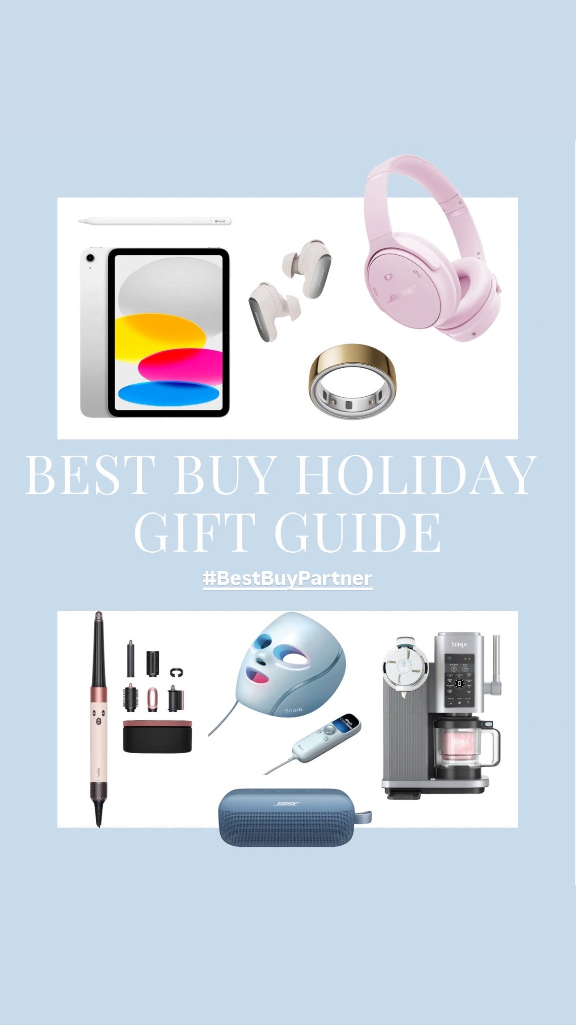 #BestBuyPartner Best Buy holiday gift guide!!!!🩷🩷 @bestbuy 

#LTKSeasonal