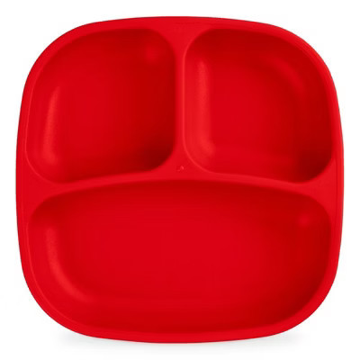 Re-Play 7" Divided Plate - Red | Target