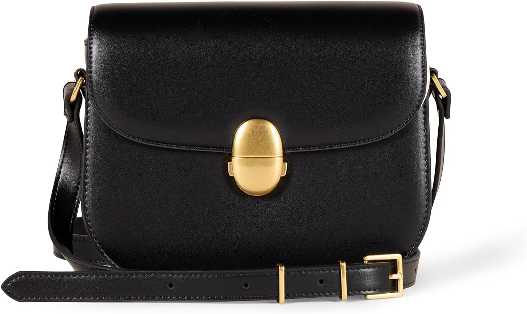 Amazon Essentials Women's Crossbody Flap Bag with Adjustable Strap and Internal Pocket | Amazon (US)