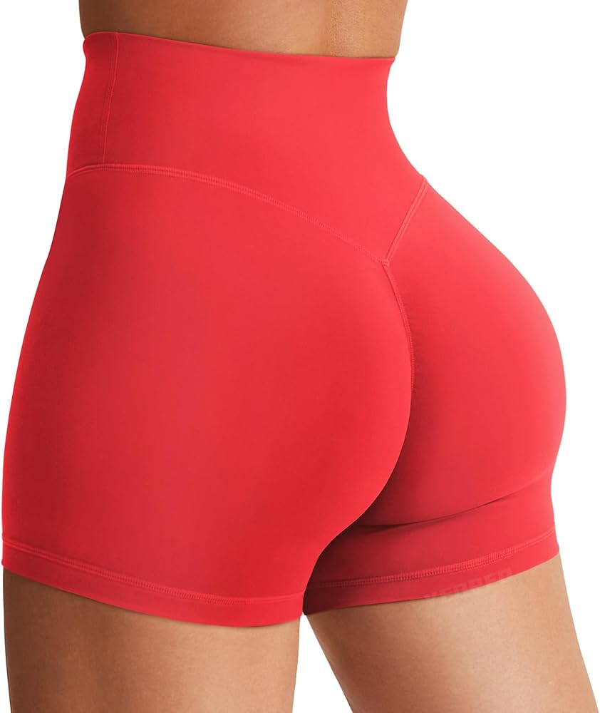 YEOREO Women's Biker Shorts 3.6" /4.5" / 6" Workout Gym Shorts Craze High Waist Tummy Control Hid... | Amazon (US)