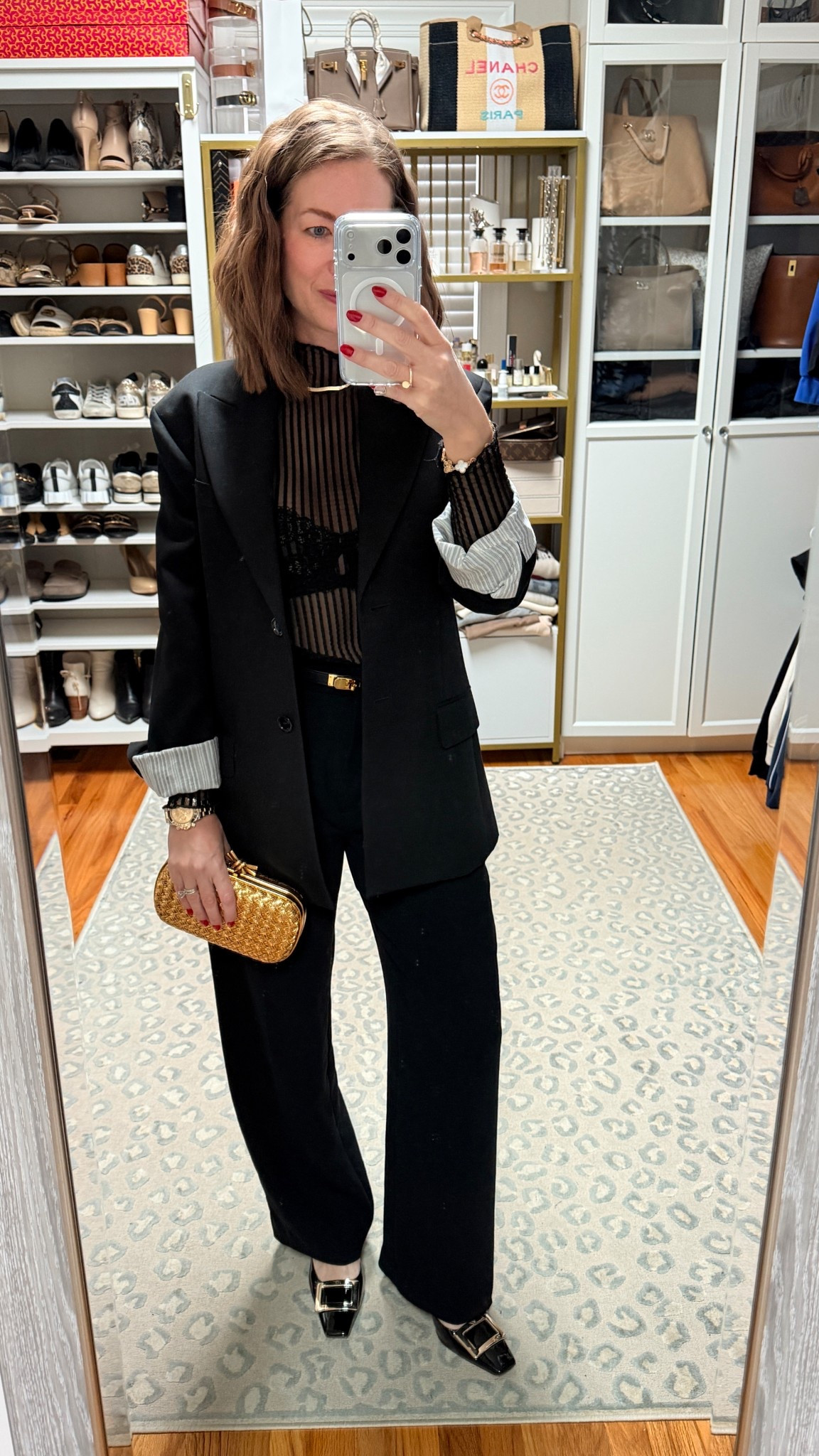 Edgy but classy 😍 a perfect date night look! @Aritzia 

#LTKootd #LTKOver40