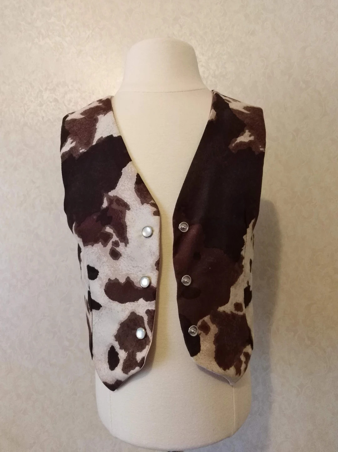 Cow patch vest Adult and child | Etsy (US)