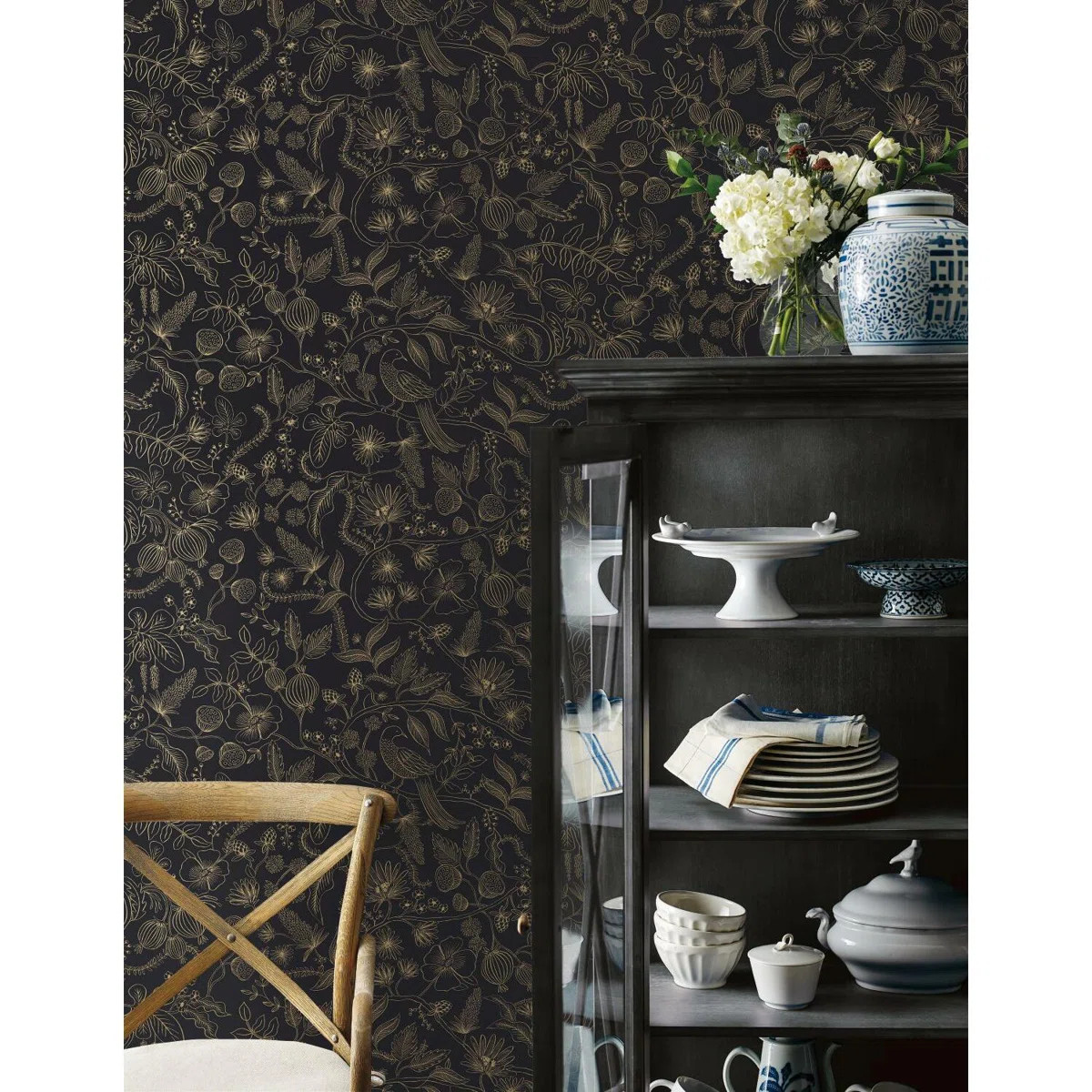 Aviary 20' L x 27" W Peel and Stick Wallpaper Roll | Wayfair North America